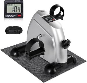 Mini Vélo D'appartement Pliable AGM – Bras Et Jambes – Écran LCD – Vert Malachite
