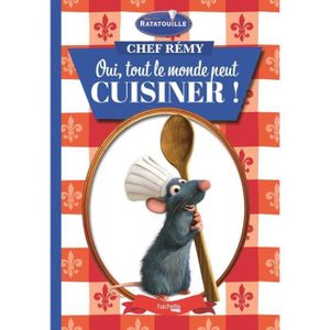RATATOUILLE Peluche Remy Chef de Cuisine avec Cuillère 25 cm - Disney -  Cdiscount Jeux - Jouets