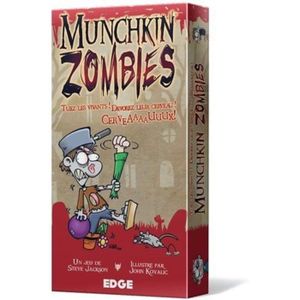 JEU SOCIÉTÉ - PLATEAU Edge | Munchkin : Zombies | Jeu De Société | À Par