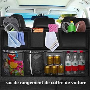 Filet Rangement pour Camping Car 4 PCS, Organizer Coffre Voiture 42 * 21  CM, Multifonctionnel Accessoire Sac en Filet élastique - Cdiscount Auto