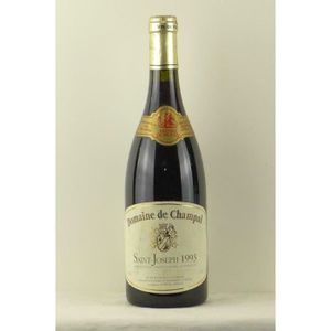 VIN ROUGE saint-joseph domaine de champal rouge 1993 - rhône