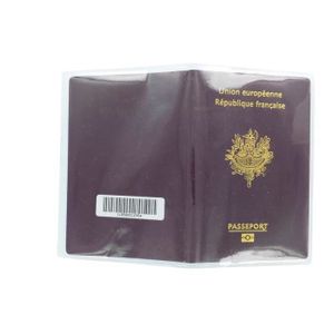 PORTE PAPIERS Lot de 5 étui housse de protection passeport 2 volets