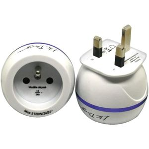Adaptateur /& Chargeur USA USB Prises France vers Royaume-Unis // Etats-Unis // Australie // Chine de voyage universel SKROSS UK