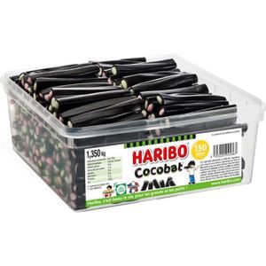 Haribo Reglisse | Bombes Salées À La Réglisse | Reglisse Bonbon Haribo |  Bonbon Haribo | 150 Pack | 1200 Gramme Total