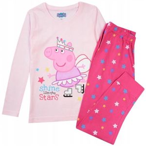 PYJAMA Ensemble pyjama PEPPA PIG enfant fille 100% coton rose fushia