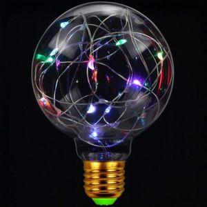 AMPOULE - LED Lightingdesigner Ampoule LED RGB Edison, 1,8 W, 22