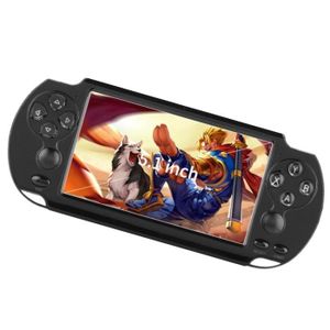 JEU CONSOLE RÉTRO Console De Jeux Vidéo Noir Rétro Portable LCD 5 In