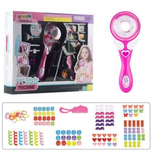 COIFFEUR - ESTHÉTIQUE Toy coiffeur,B with box--Tresse de cheveux électrique automatique pour filles, bricolage, mode, outil de coiffure, tressage, Machine