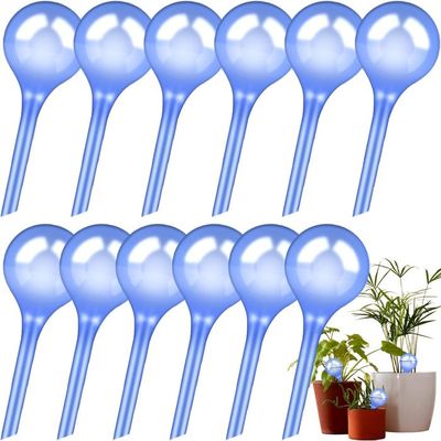 12 Boules D'Irrigation Automatiques Pour Plantes - Globes Arrosage 13x5cm Intérieur Extérieur