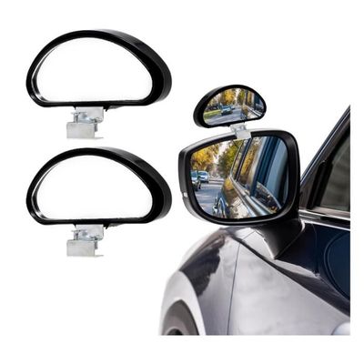 YNEION 2 Pièces Rétroviseur Angle Mort Pour Citroen Jumpy 2020-2023 - Miroir Extérieur Rond HD Grand Angle Réglable