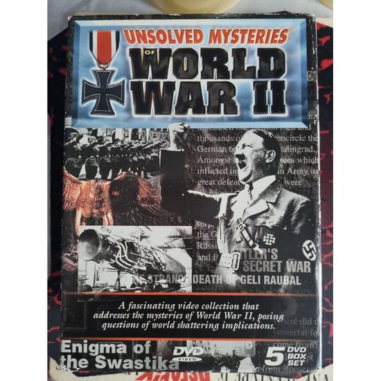 Coffret 5 DVD – Unsolved Mysteries of World War II – Documentaire ...