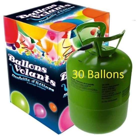 Bonbonne d'hélium 30 Ballons