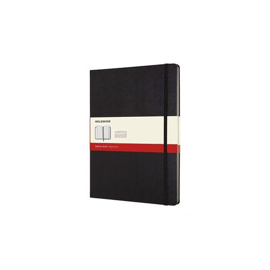 Moleskine adresse xl noir QP094 Cdiscount Au quotidien