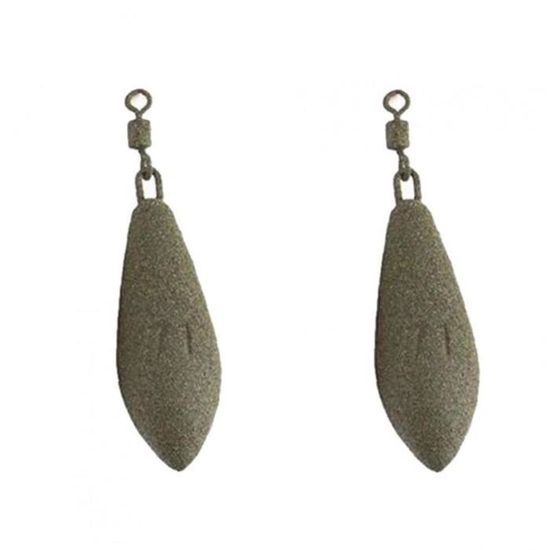 Plombs De Pêche NGT, 10 Plombs En Ligne Plat Poire 1,1 Oz, Pour Carpe, Pêche Au Coup