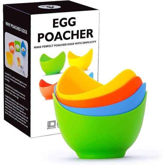 Plateau à œufs Cuits à La Vapeur En Silicone, Support Pour Pocher Les œufs, Séparateur De