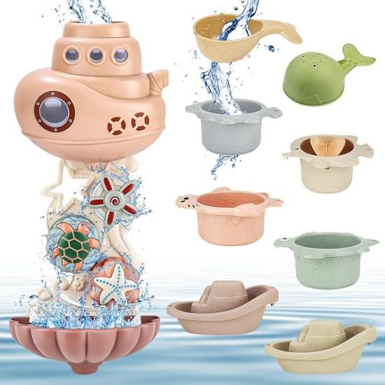 IEEILULU Jouets de Bain pour Bebe, Jeux de Bain Bébé 1 2 3 Ans, Jouet IEEILULU Jouets de Bain pour Bebe, Jeux de Bain Bébé 1 2 3 Ans, Jouet