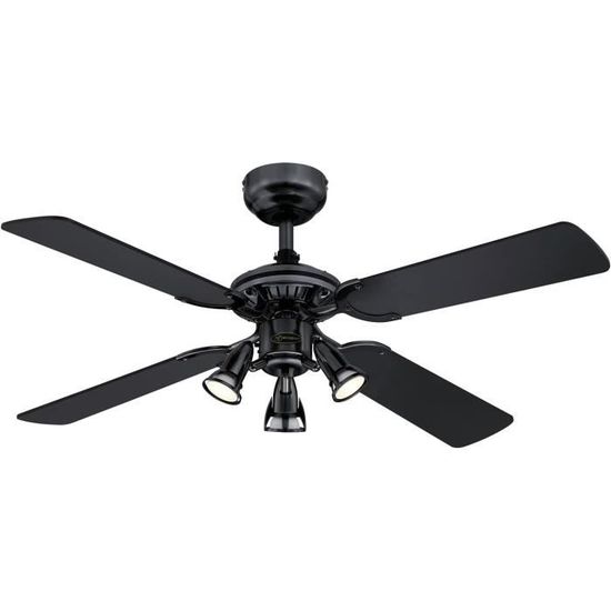 Westinghouse Ventilateur de plafond Capitol Gun Metal 105 cm avec