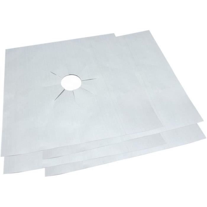 5pcs Couvercle de brûleur de cuisinière pratique Protecteur de à gaz durable Doublure de
