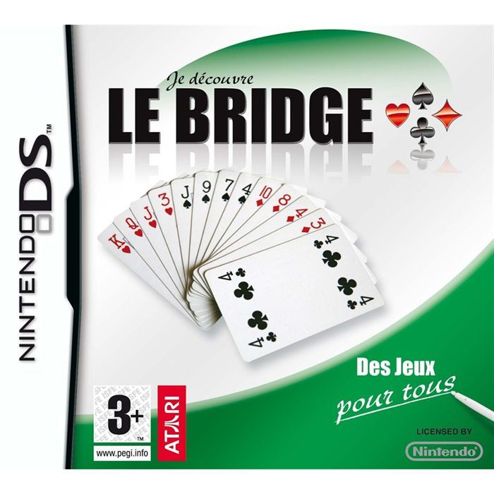 Atari Je Decouvre Le Bridge / Jeu Console Nintendo Ds