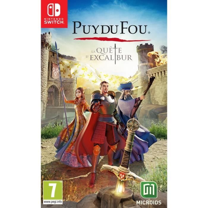 Puy Du Fou - La quête dExcalibur Jeu Switch Puy Du Fou - La quête dExcalibur Jeu Switch