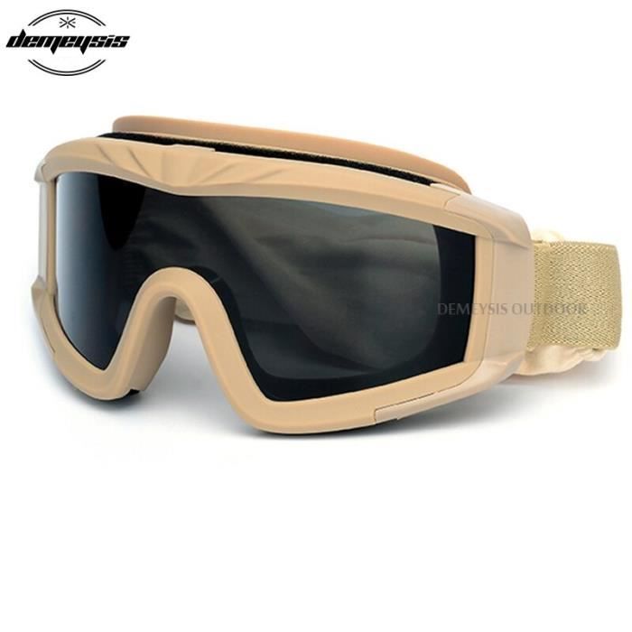 de vue tactiques militaires, noir, beige, vert,