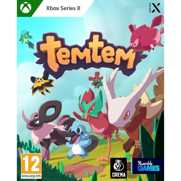 Just For Games Temtem Jeu Xbox One Et Xbox Series X