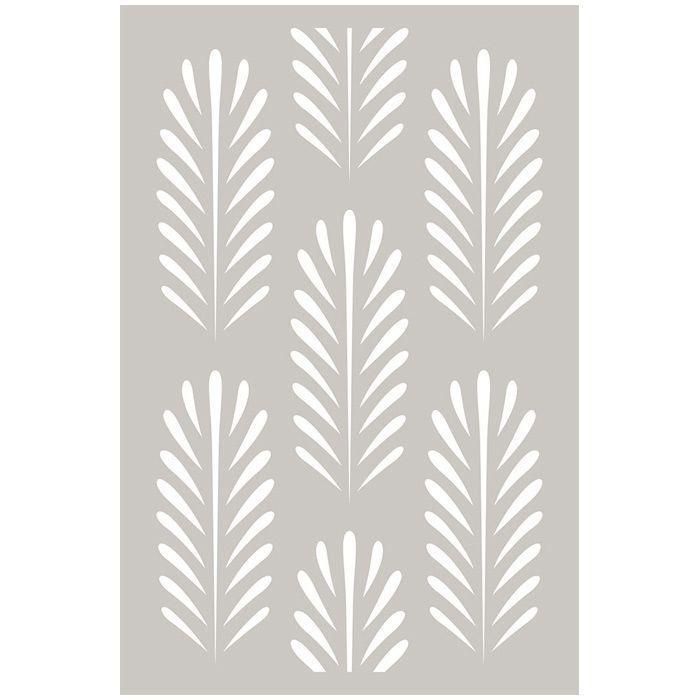 Pochoir 10x15 cm 'Artemio - Deep Green' Fond Feuilles