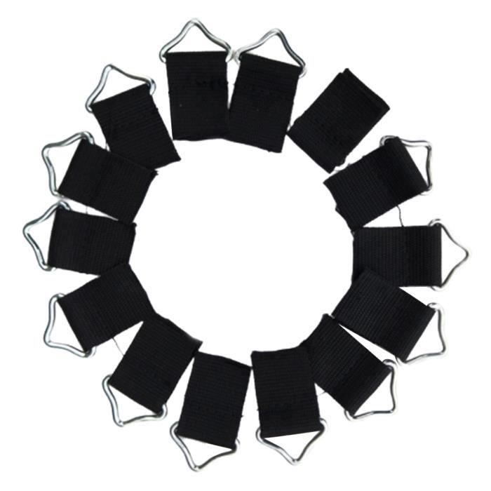 20pcs Trampoline Mat Triangle Anneaux Boucle Boucle V-Rings Pour Jump Pat Bag