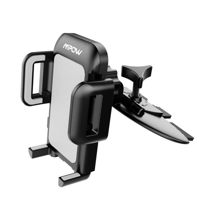 Mpow MCM3 CD Slot voiture support de téléphone support de voiture support 360 Rotation support de téléphone portable s -EZPTESA07371