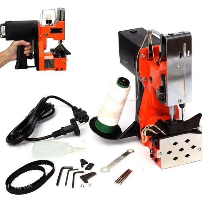 220v Portable Machine à Coudre Rapide Couture Sac Sceller Electrique Industriel