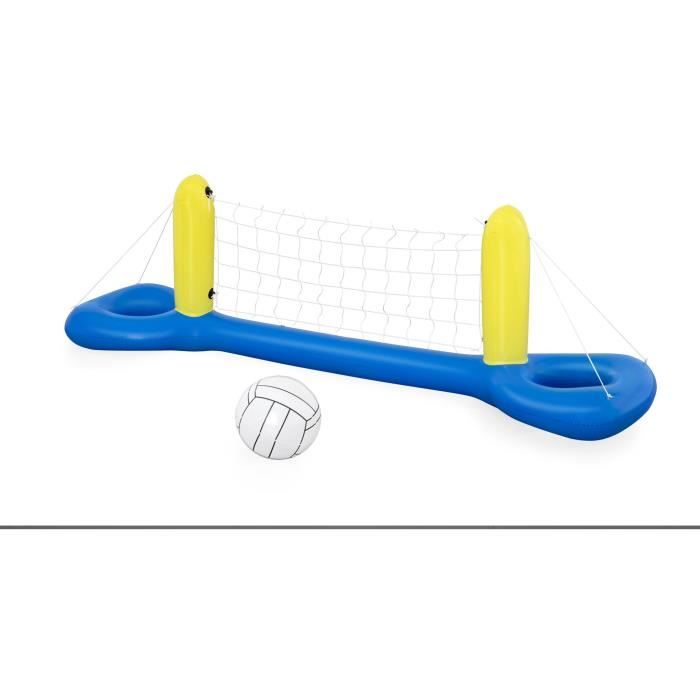 BESTWAY Filet flottant de volley-ball avec ballon 244 x 64 x 76 cm
