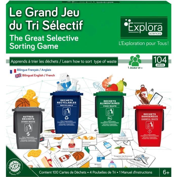 MGM - 546436 - EXPLORA J'APPRENDS LE TRI SELECTIF