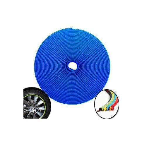 Liseret 3D autocollant pour 4 jantes - 8m - BLEU