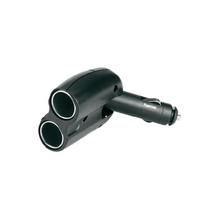 Doubleur de prise allume-cigares Hama 12 V