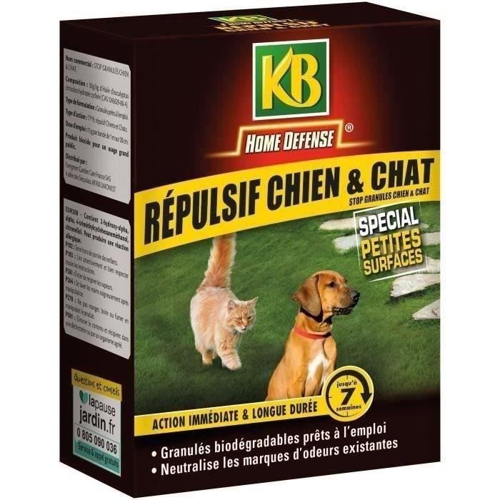 KB HOME DEFENSE Répulsif chiens et chats granulés - 200 g