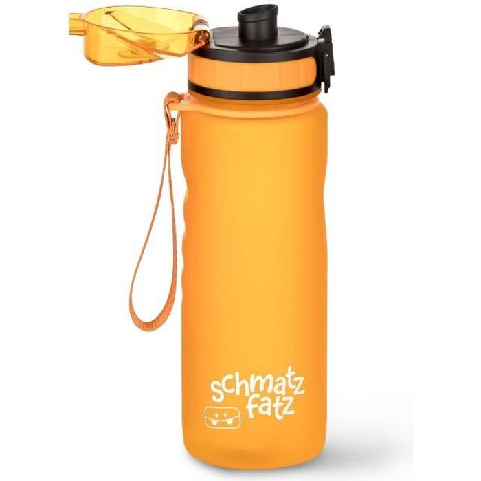 Gourde écologique - Klarstein schmatzfatz - Sans BPA- Pour enfant - Orange