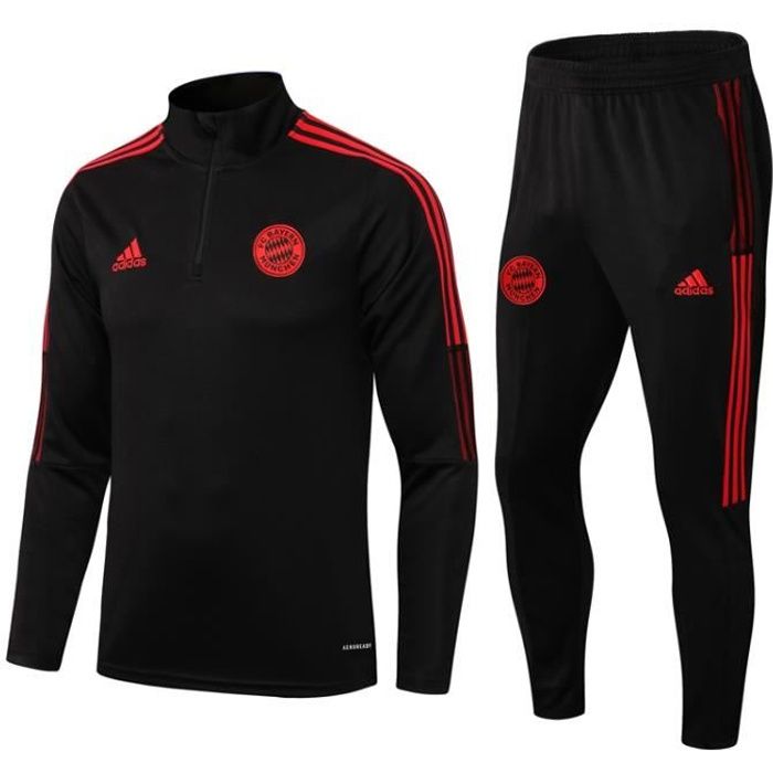 Nouveau Bayern Munich Survêtement Maillot de Foot Survet Kit 2021 2022 Pas Cher pour Homme