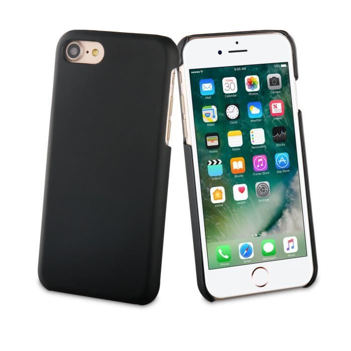 MUVIT Coque PP Skin Case Noir: Apple iPhone 6 / 6S / 7 / 8