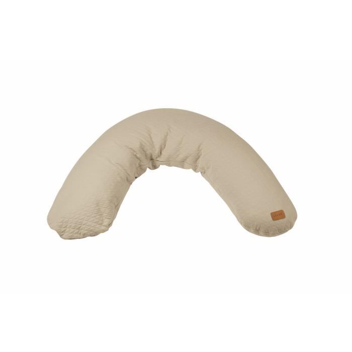 BEABA Coussin d'allaitement Big Flopsy Fleur de coton - Lin