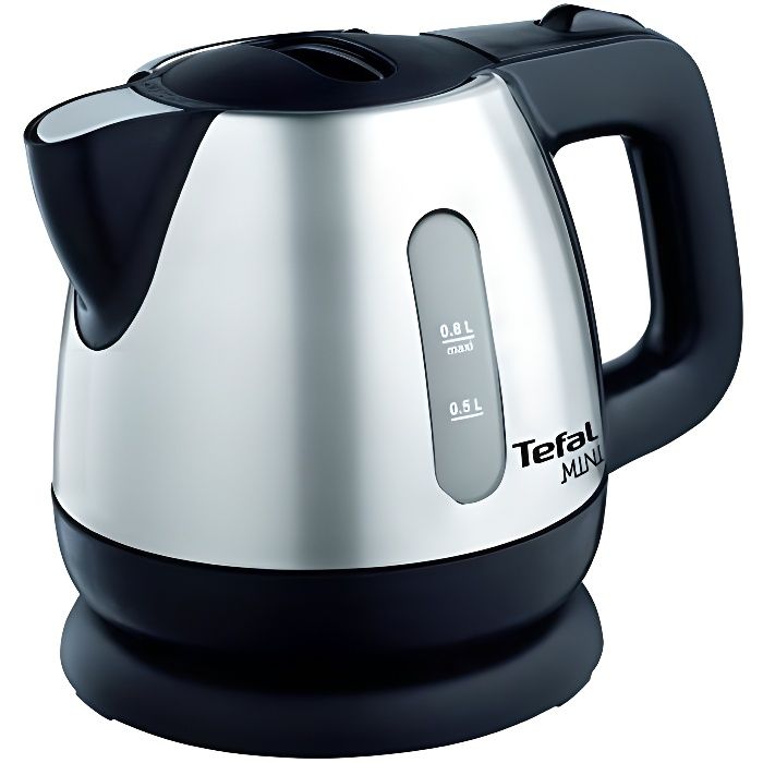 Tefal BI812510 Bouilloire Électrique Mini Aprecia 0,8L Compact Sans Fil 2200W Inox BI 8125