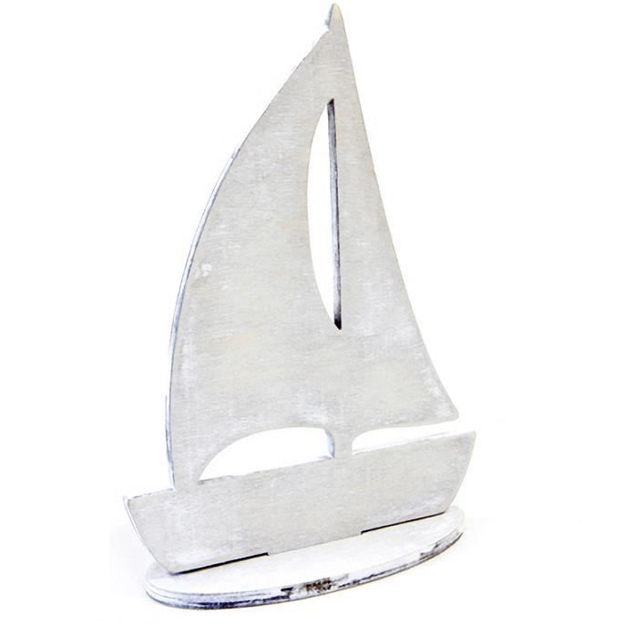 Bateau: Voilier en bois (x1) REF/DEC895