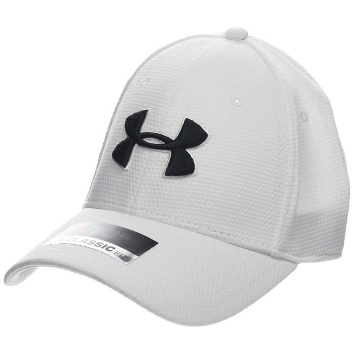 Under Armour Blitzing II Casquette Homme, Blanc, M - 1254123-110