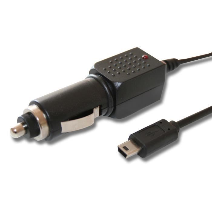 Chargeur pour prise allume-cigare 12V, adapté aux modèles GARMIN GTU 10 GPS Tracker etc.