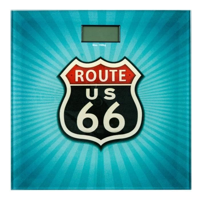 Pèse-personne salle de bain Route 66 - 21595100