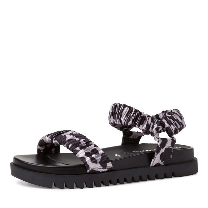 Tamaris Femme Sandale Plate Damen 1-27109-42 - Confort Et Style Décontracté