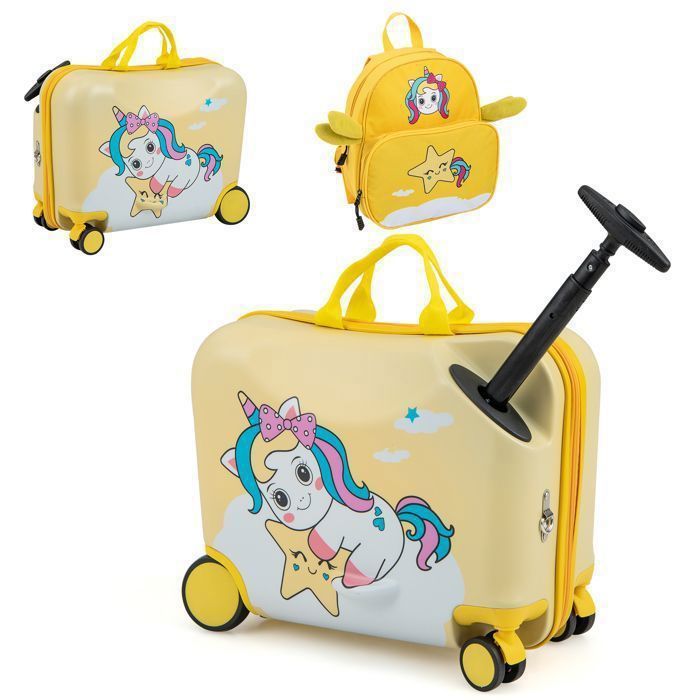 Kartoon Cartable Fille Primaire Valise 16 '' Et Sac U00e0 Dos 12