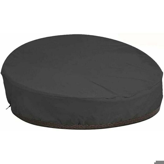 Housse de Protection Canapé Lit Rond Imperméable Couverture de Canape-Lit en Oxford 210D Solide et Durable Housse de Protection
