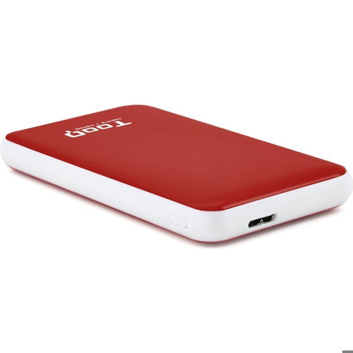 Boitier externe - TooQ - TQE-2528 - USB 3.1 - S-ATA - 4To - 25 pouces
