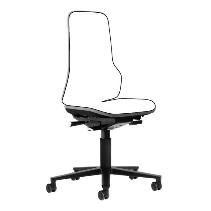 Chaise datelier pivotante - Bimos - Neon - Rouleaux - Largeur 67.5 cm Chaise datelier pivotante - Bimos - Neon - Rouleaux - Largeur 67.5 cm