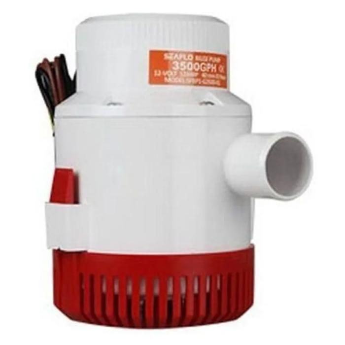 Pompe de cale à Main 350/500/750/1100 GPH Pompe Submersible électrique, DC 12V/24V Petite Pompe de cale Automatique pour Bateau Pompe de cale Automatique